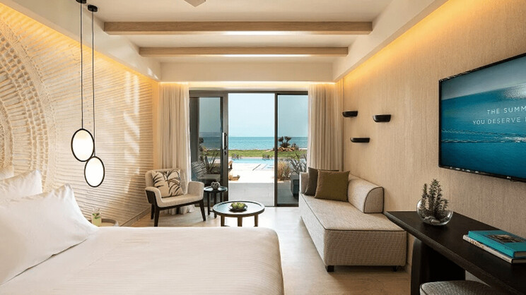 Superior Double Swim Up Sharing Pool Sea Front